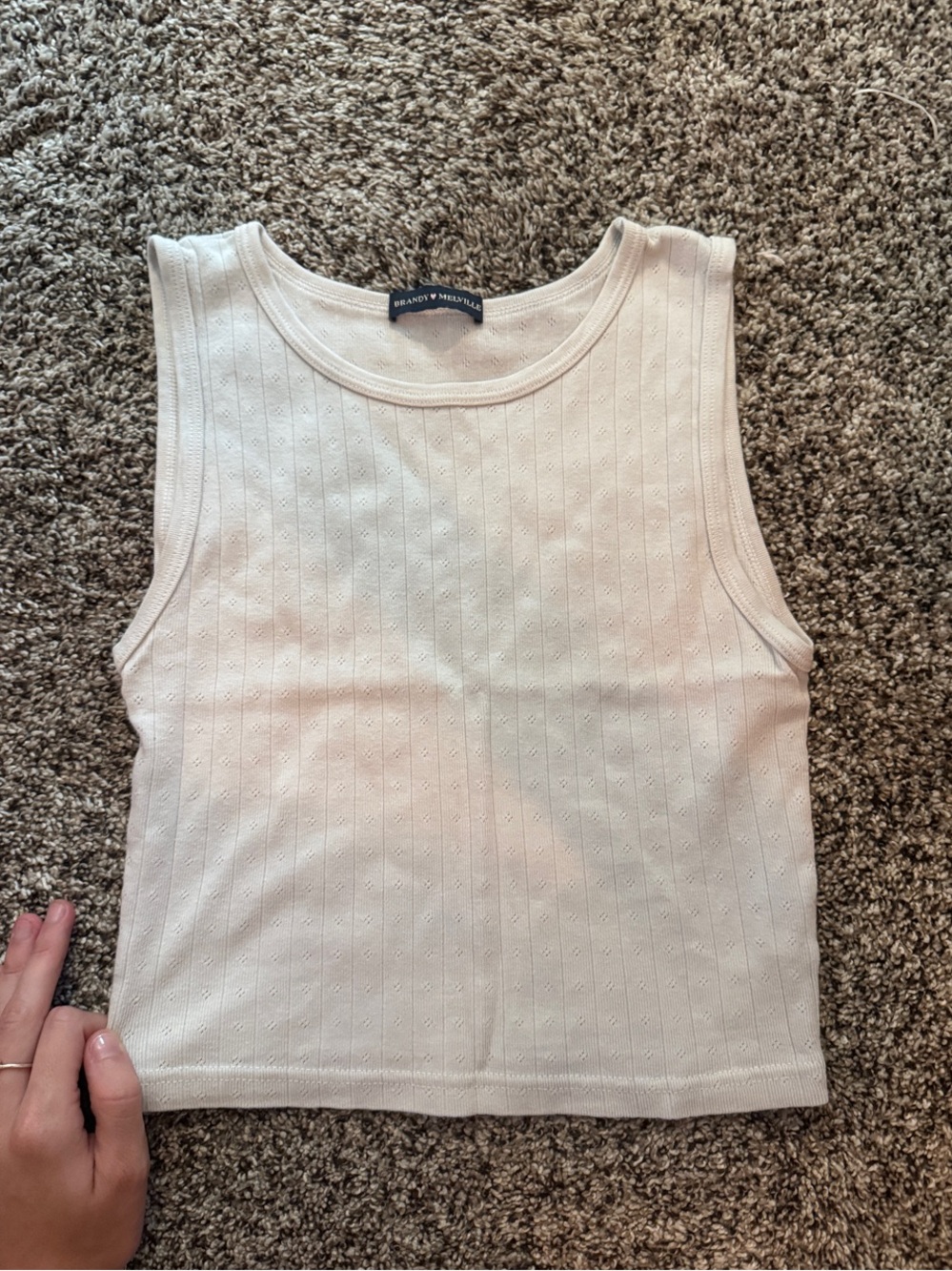 Brandy Melville White Tank
